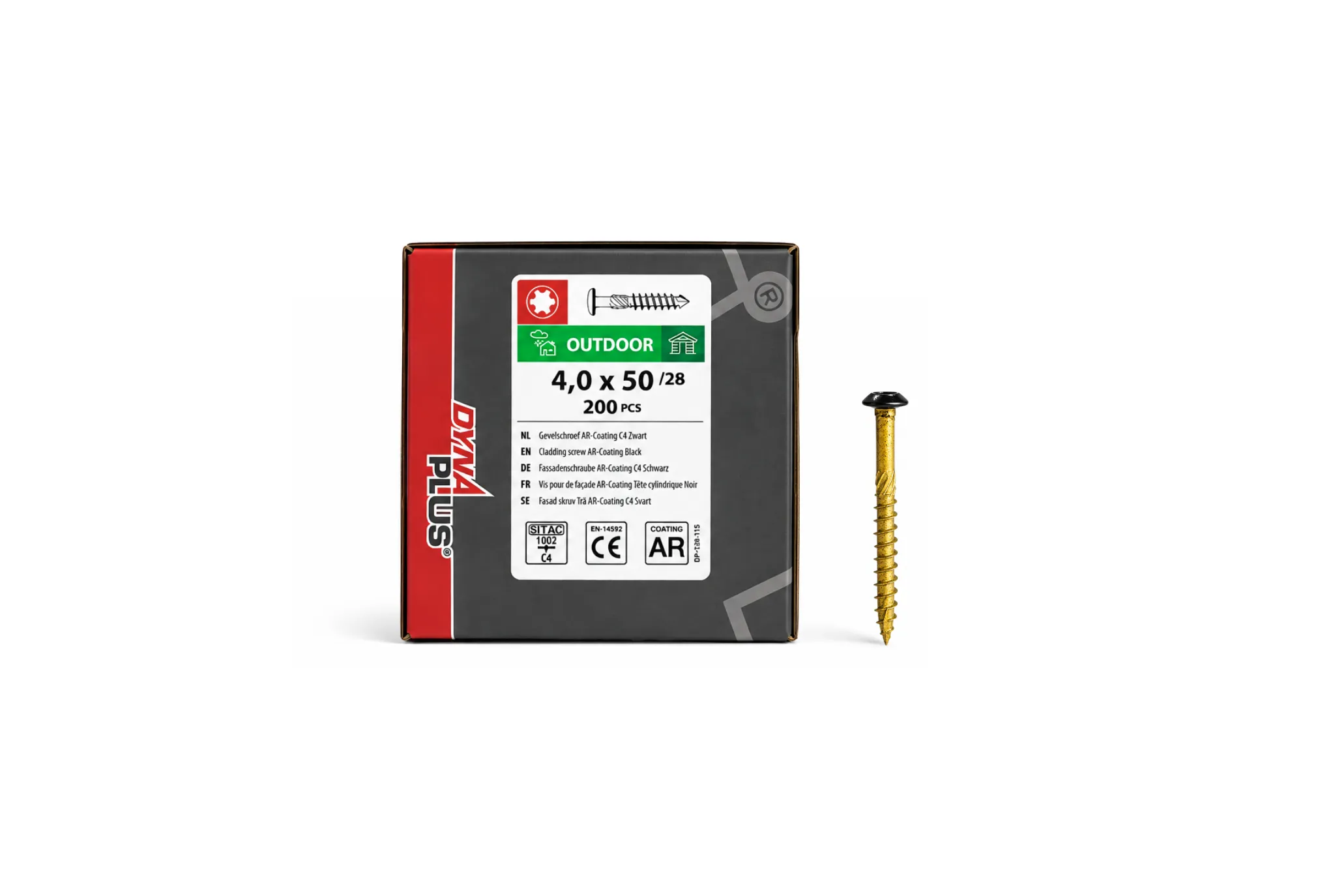 Dynaplus gevelschr AR-CK TX-15 4.0x50/28